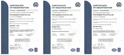 熱烈祝賀我司泰國(guó)子公司一品電路通過(guò)ISO系列國(guó)際認(rèn)證